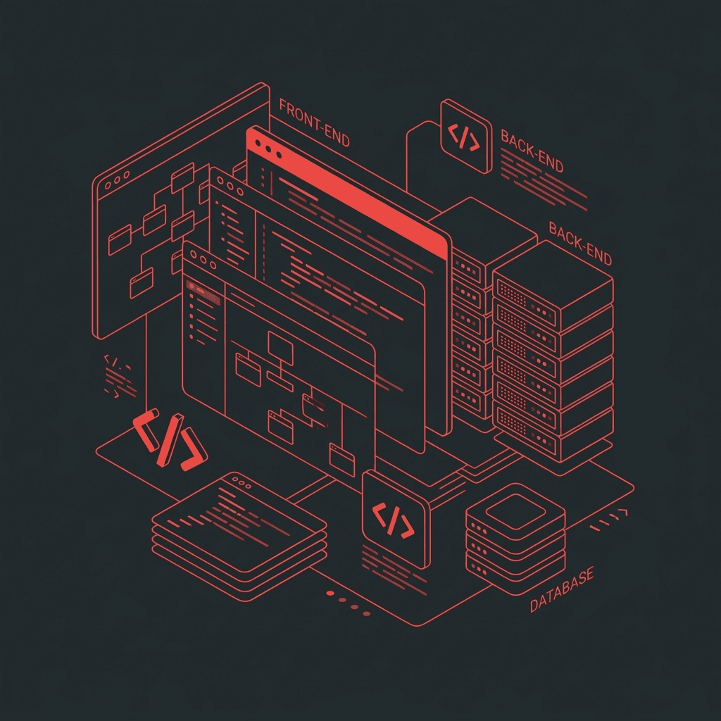 Full-Stack Dev illustration
